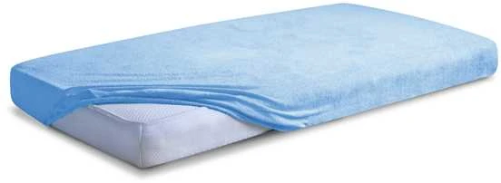MATEX kilpinė paklodė PREMIUM su elastine juostele 70x140 [TB0026_24] mėlyna