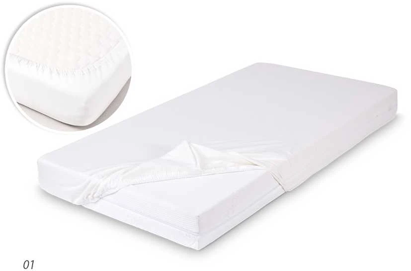 Multitex MATEX paklodė BAMBOO su guma 60x120 [TB0351_01] balta