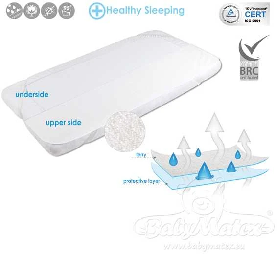 MATEX SAFE TERRY garams pralaidus higieninis paklotas 70x140 [TB0244_01]