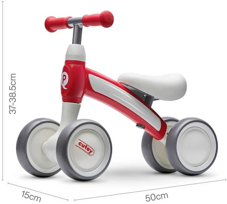 MILLY MALLY 3861 Qplay Transporto priemonė Cutey raudona