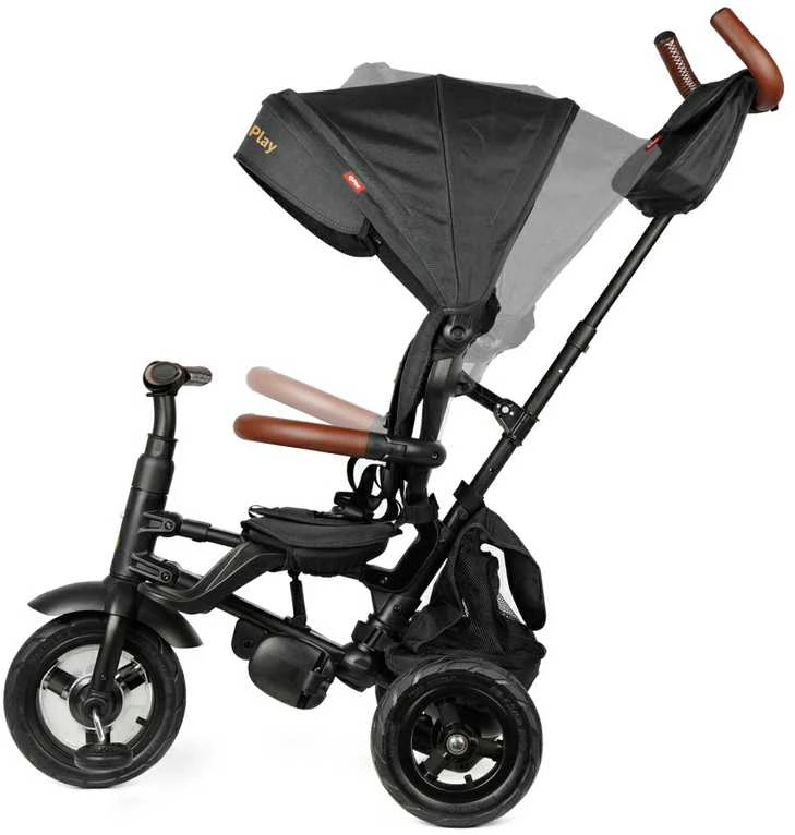 MILLY MALLY 5680 Qplay Triratis Rito Deluxe Guma juoda
