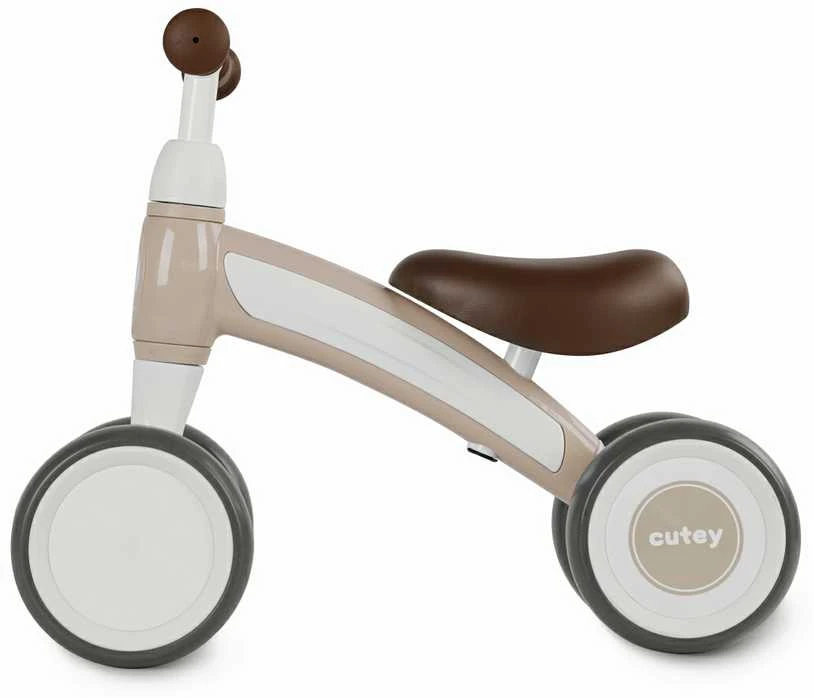 Qplay Cutey Retro balansinis dviratukas rusvas