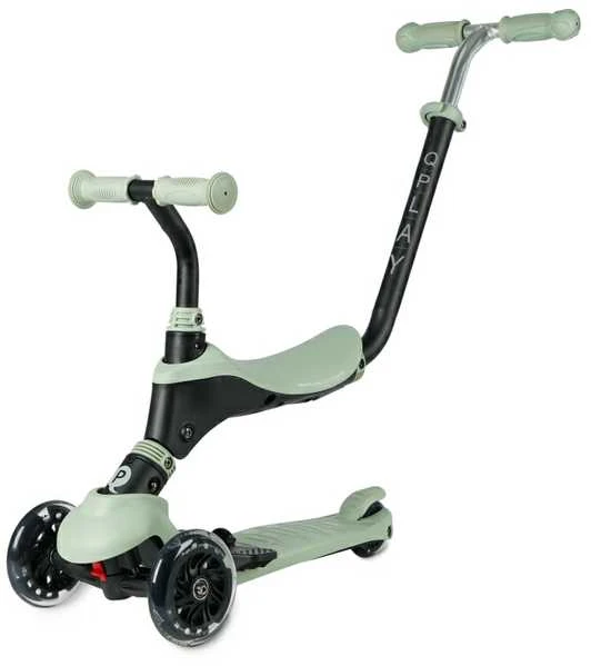 MILLY MALLY 5691 Qplay Sema Pro 3in1 Motoroleris žalias