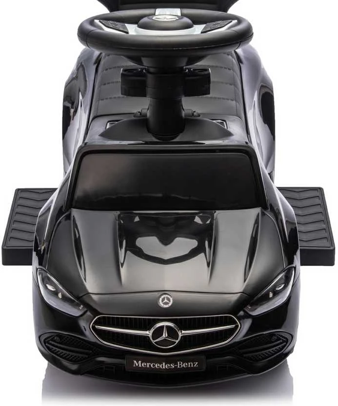 MILLY MALLY 6107 Mercedes C klasės juoda transporto priemonė su rankena