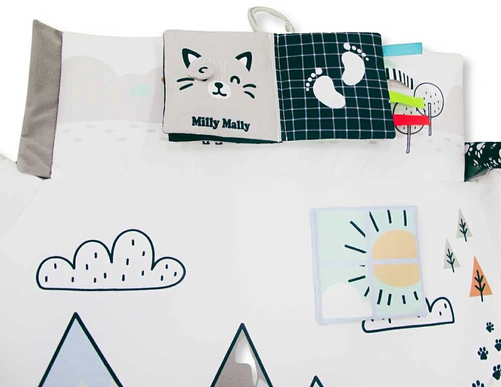 MILLY MALLY 6141 Kūdikių kilimėlis 5in1 Minky
