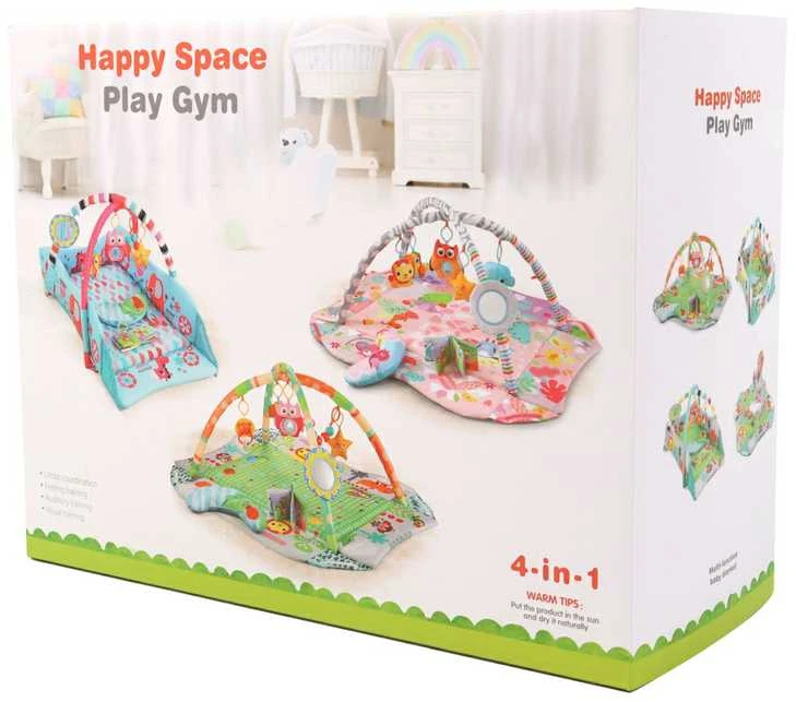 MILLY MALLY 6142 TinyMini JL628-1B Mokomasis kilimėlis 4in1 Jungle
