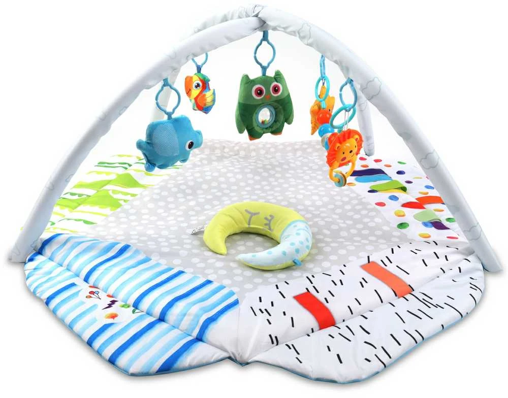 MILLY MALLY 6143 TinyMini JL633-1A Mokomasis kilimėlis 2in1 Baby's World
