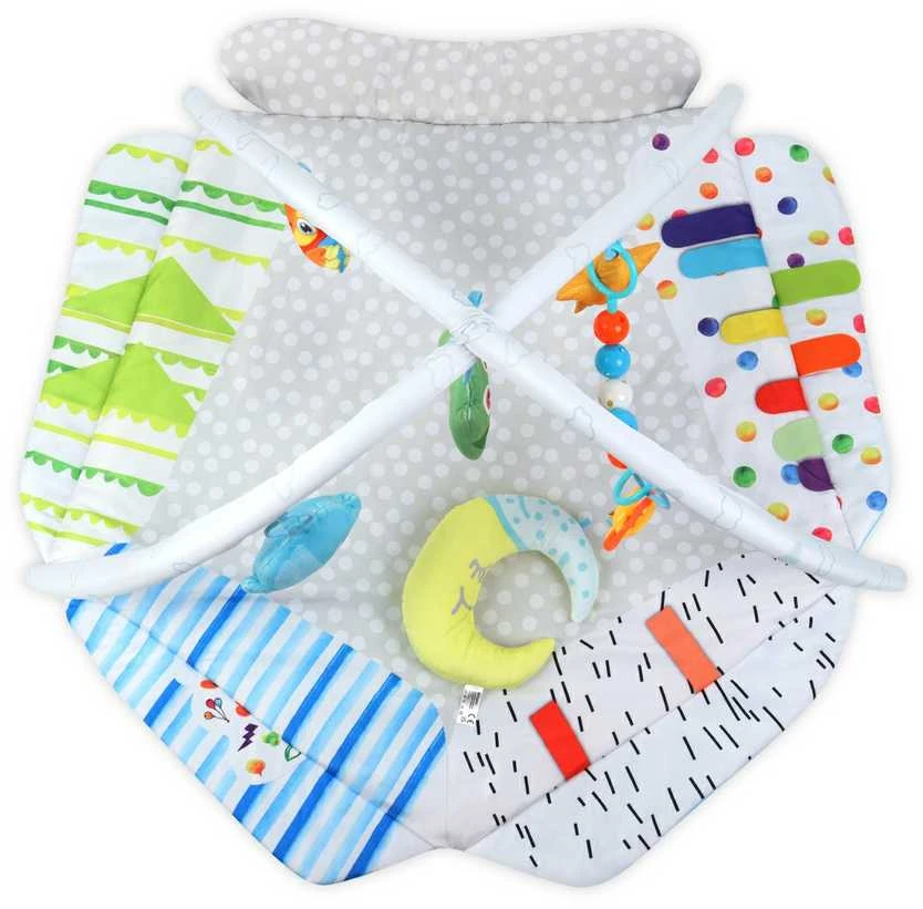 MILLY MALLY 6143 TinyMini JL633-1A Mokomasis kilimėlis 2in1 Baby's World
