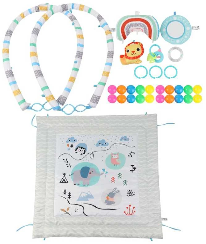 MILLY MALLY 6147 TinyMini JL656-2A mokomasis kilimėlis 2in1 Pramogos kalnuose