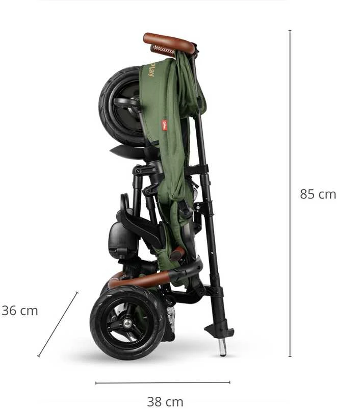 MILLY MALLY 6298 Qplay triratis Rito Deluxe guminis alyvuogių