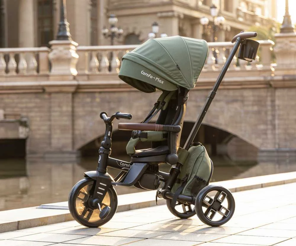 MILLY MALLY 6301 Qplay Triratis Comfo Max Alyvuogių žalia