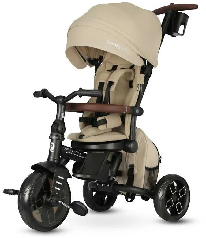 MILLY MALLY 6303 Qplay Triratis Comfo Max Smėlio spalvos