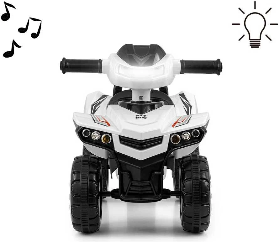 MILLY MALLY Monster balta transporto priemonė