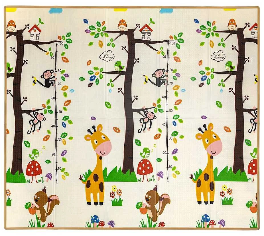 MILLY MALLY Play Savanna and Tree T1 sulankstomas putplasčio kilimėlis