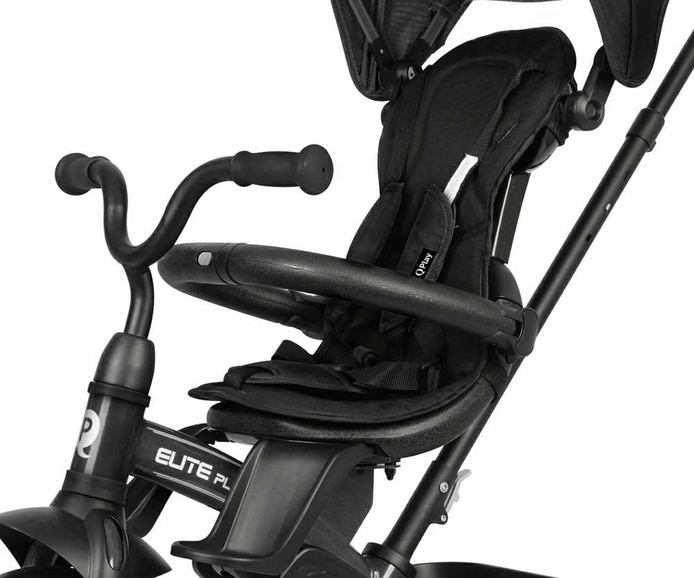 Triratukas Qplay Elite Platinum, Juodas