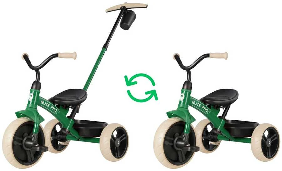 MILLY MALLY Qplay Triratis Elite Pro žalias