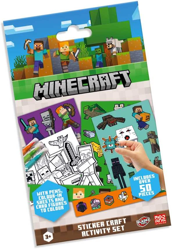 BLADEZ Minecraft Lipdukų veiklos rinkinys