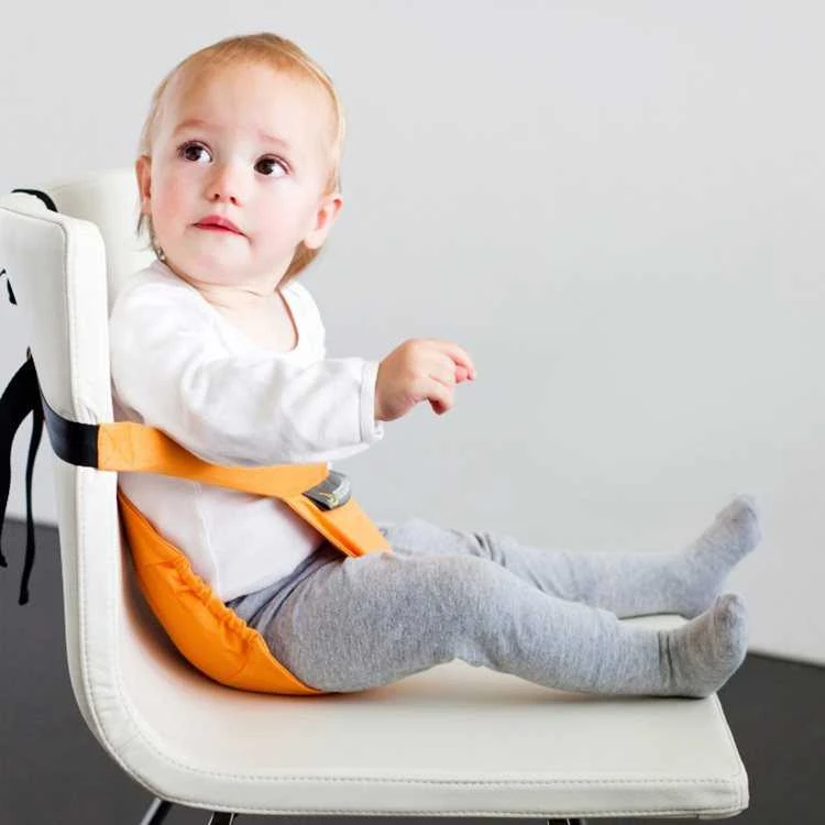 MINIMONKEY MKY_00000440 Diržai kūdikio kėdutei Mini kėdutė 6m+ oranžinė