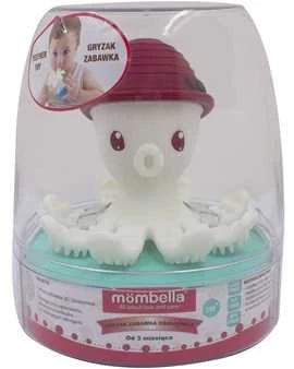 Mombella 8121 aštuonkojų kamino raudonas kramtuko žaislas