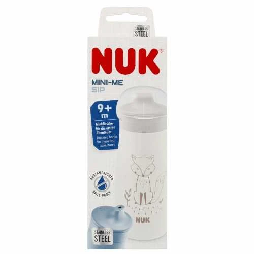 NUK 225324 Mini nerūdijančio plieno puodelis 300ml LIS