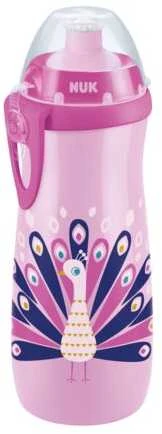 NUK 255577 SPORTINIS PUODELIS 450ml.24+ KAMELEONAS