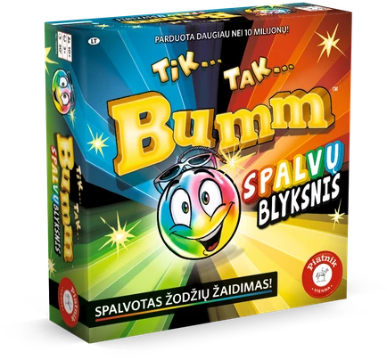 PIATNIK Žaidimas Tik.. Tak.. Bumm - Spalvų Blyksnis (lietuvių kalba)