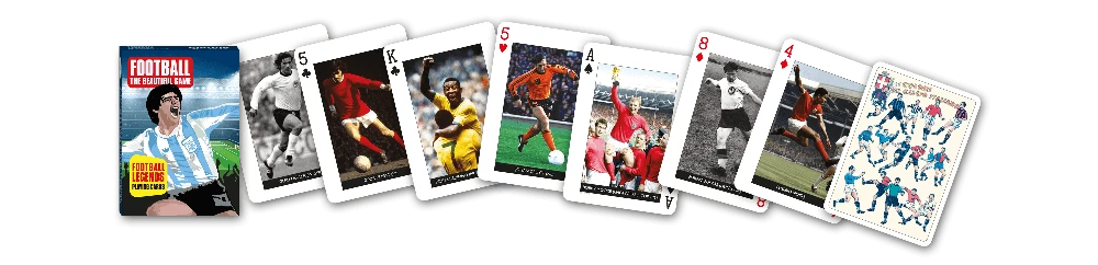 PIATNIK Žaidimo kortos “Fotball Legends“