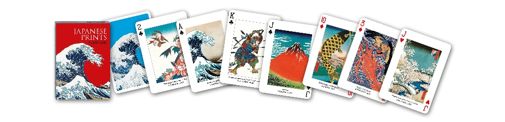 PIATNIK Žaidimo kortos „Japoniški motyvai“