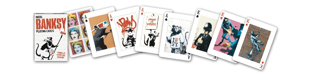 PIATNIK Žaidimo kortos “ More Banksy“