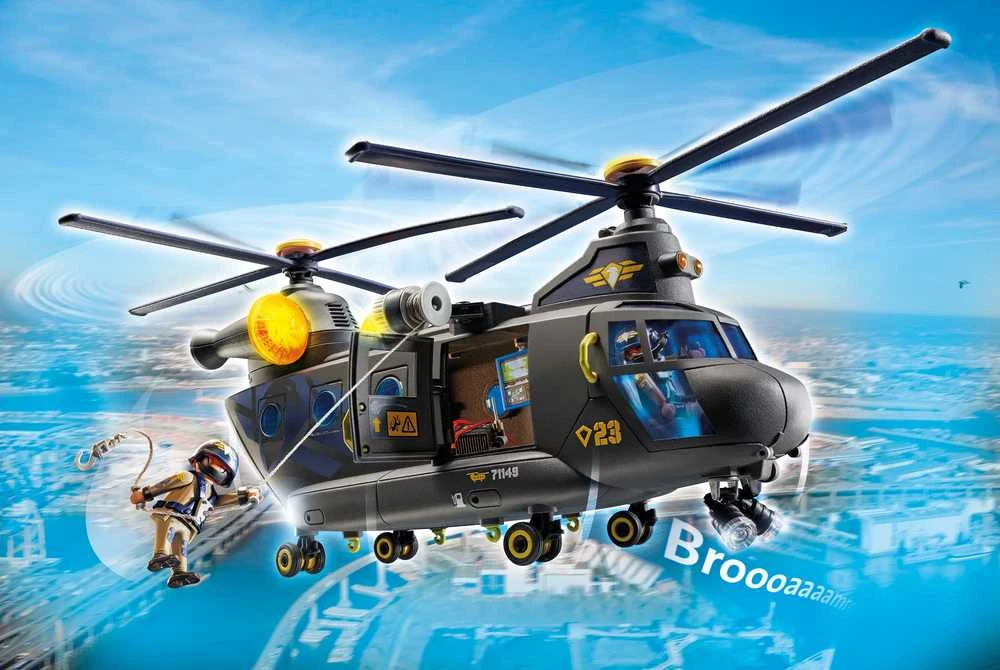 PLAYMOBIL CITY ACTION Gelbėtojų lėktuvas 71149