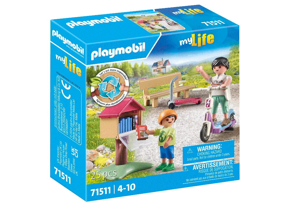 PLAYMOBIL MY LIFE Knygų namelis 71511