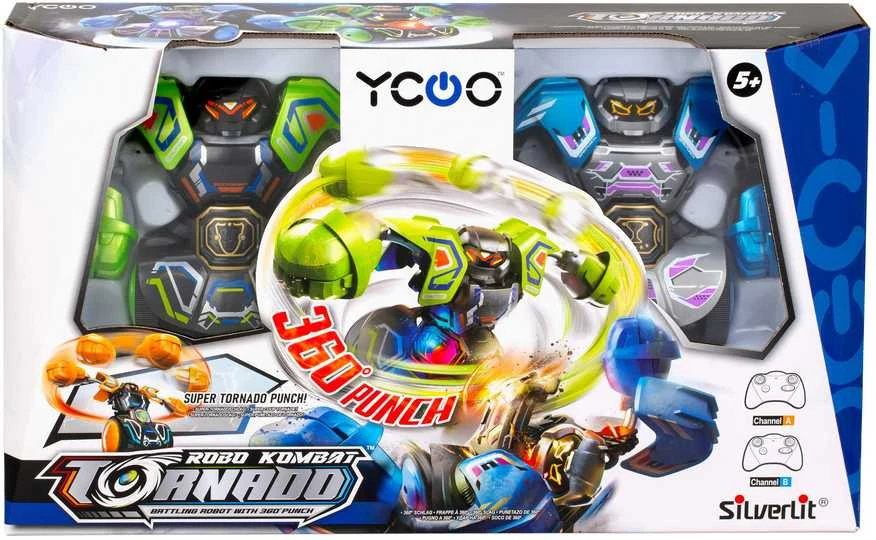 SILVERLIT Rinkinys „Robo Kombat spin battle A“