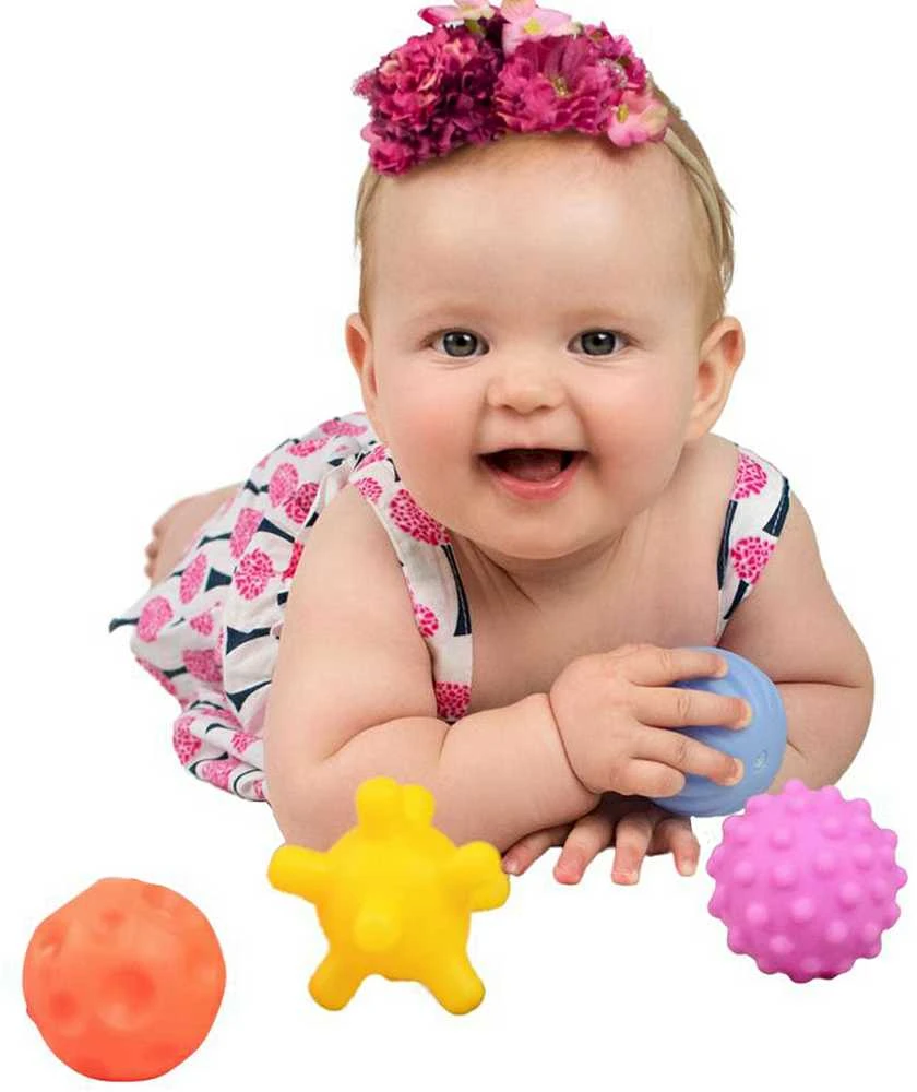 SMILY PLAY SP83687 Sensoriniai kamuoliukai 4 vnt.