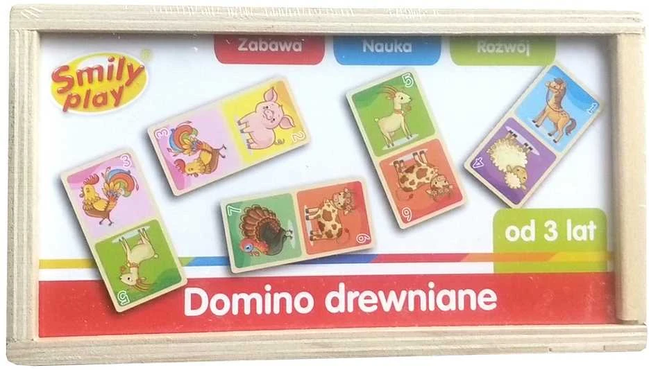 SMILY PLAY SPW83591 Medinis Domino ūkis