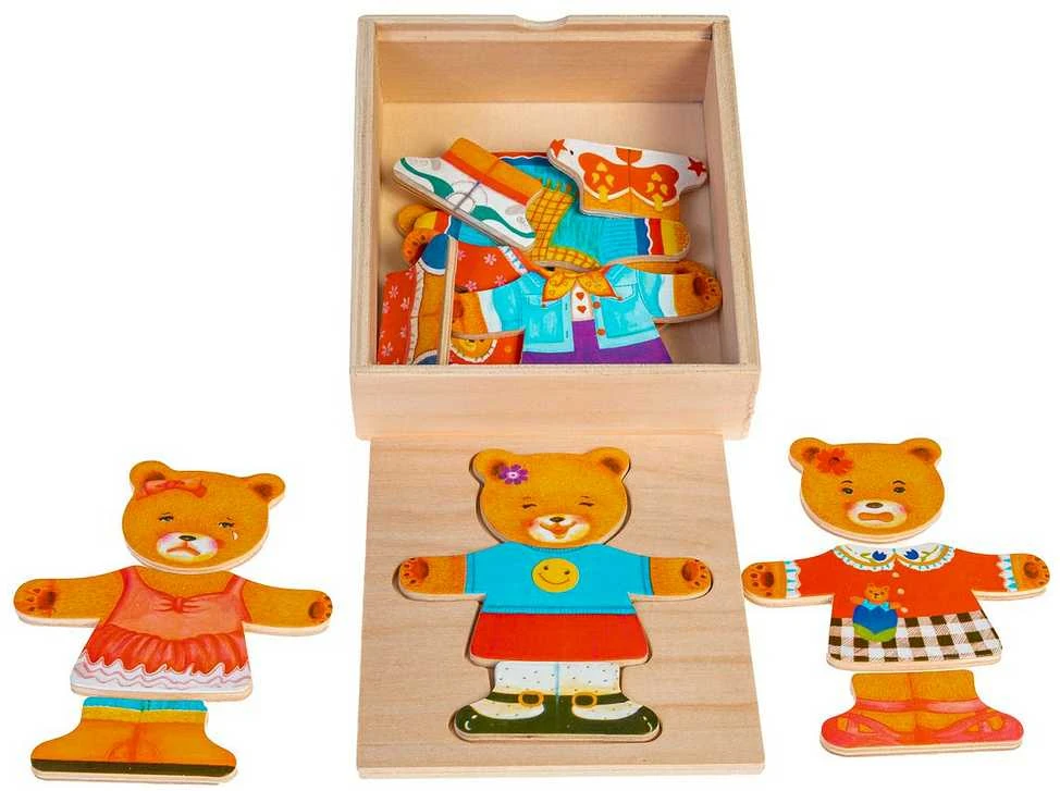 SMILY PLAY SPW83593 medinis meškiukas mergina dėlionės