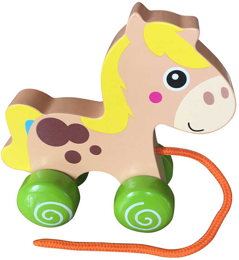 SMILY PLAY SPW84982 medinis traukimo arklys