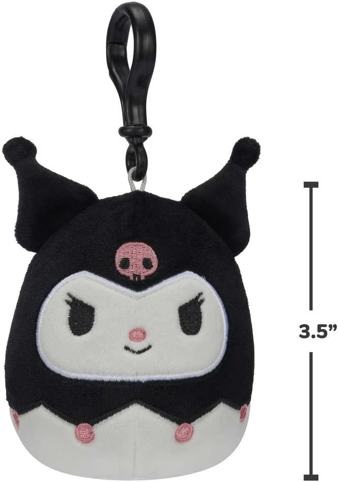 SQUISHMALLOWS HELLO KITTY W20 Prisegamas pliušinis žaislas, 8 cm