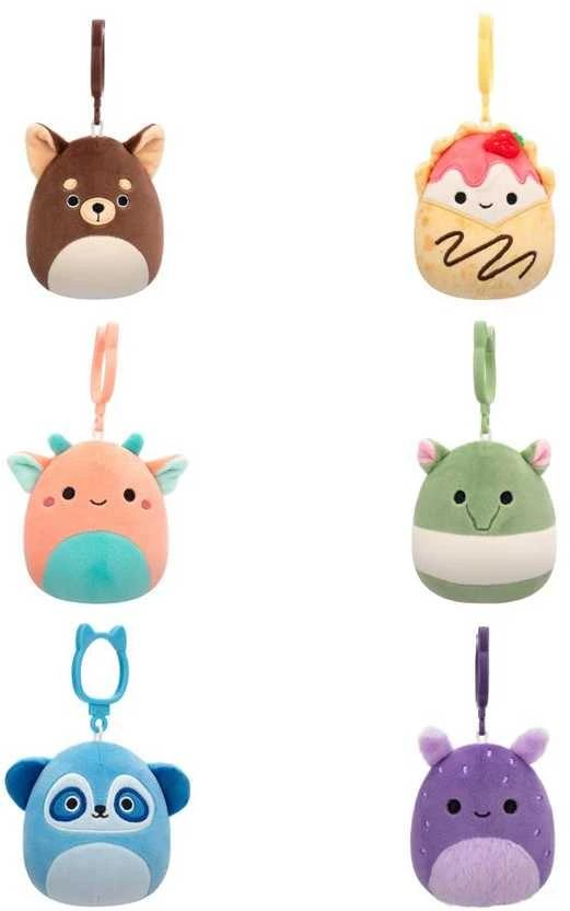 SQUISHMALLOWS W20 Prisegamas pliušinis žaislas, 8 cm