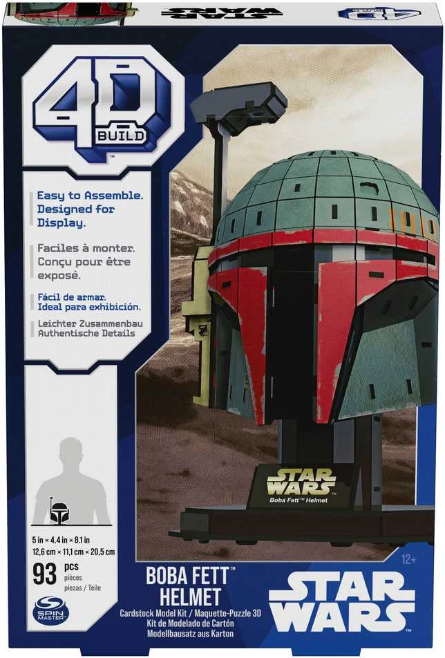Spin Master STAR WARS 4D dėlionė „Žvaigždžių karai: Boba Fett šalmas“