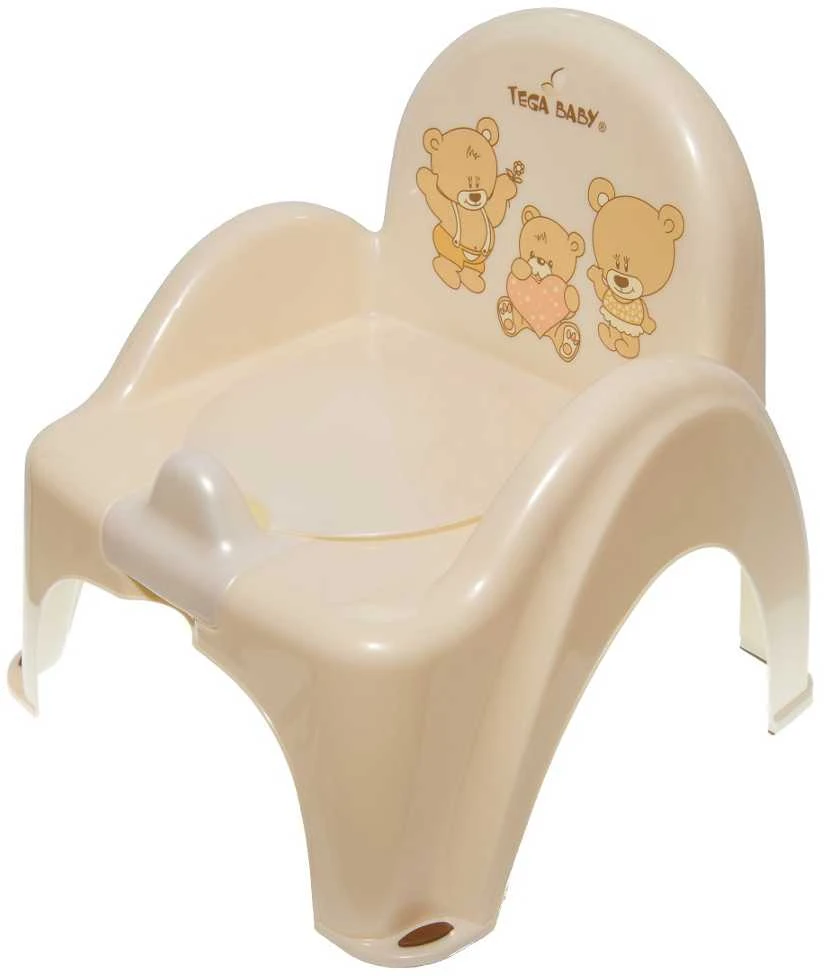 TEGA MS-012-119 Puoduko kėdė TEDDY BEIGE
