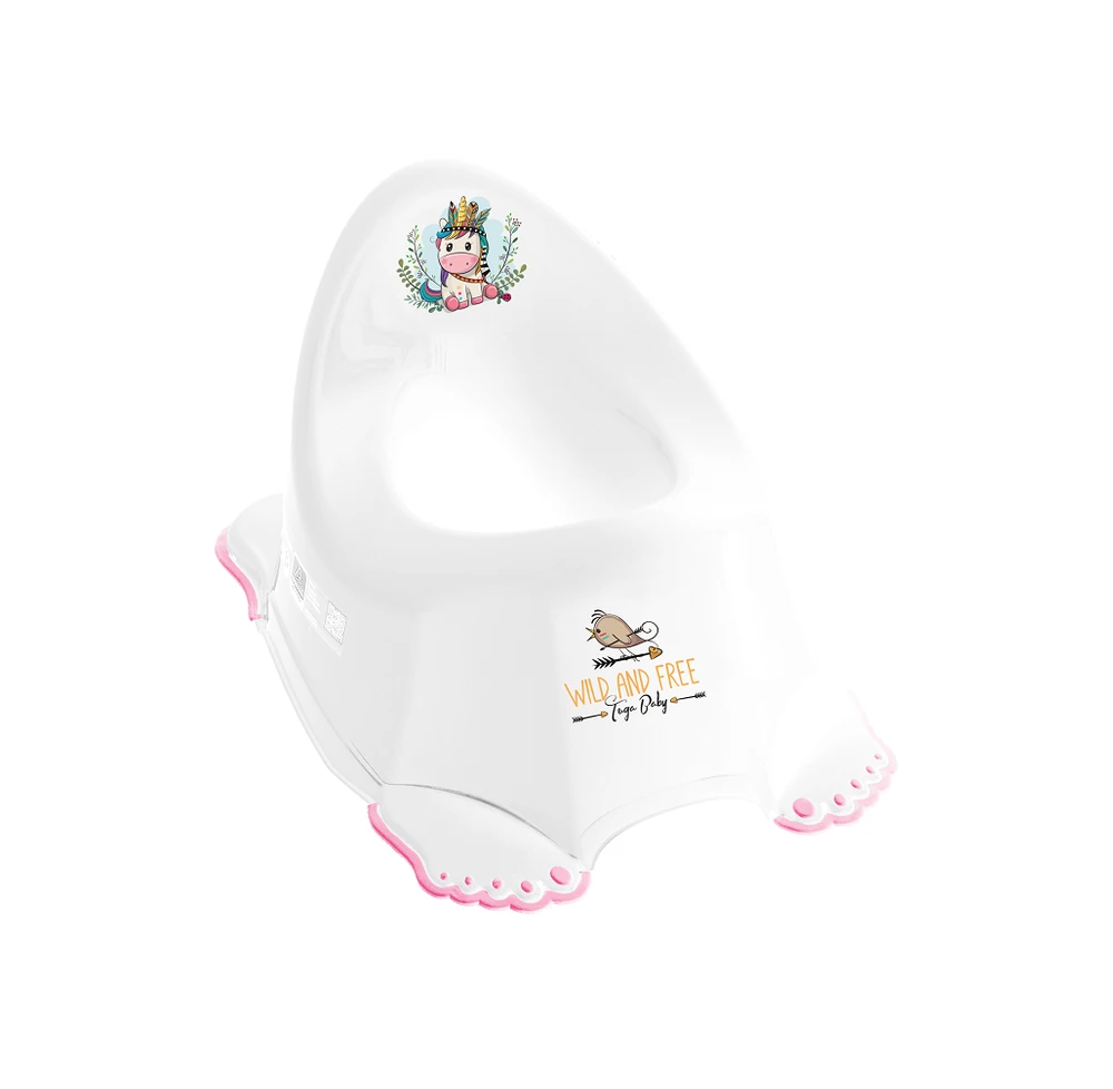 TEGA PO-075-103-UNICORN-R Neslystantis puodukas su muzikine dėžute WILD WEST rožinis