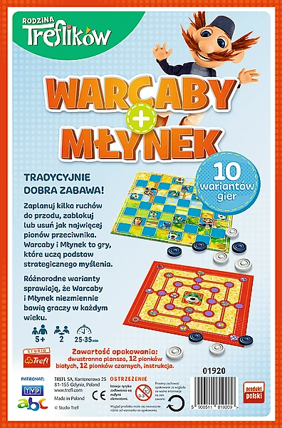 TREFL 01920 Šaškių žaidimas/Treflik malūnas*