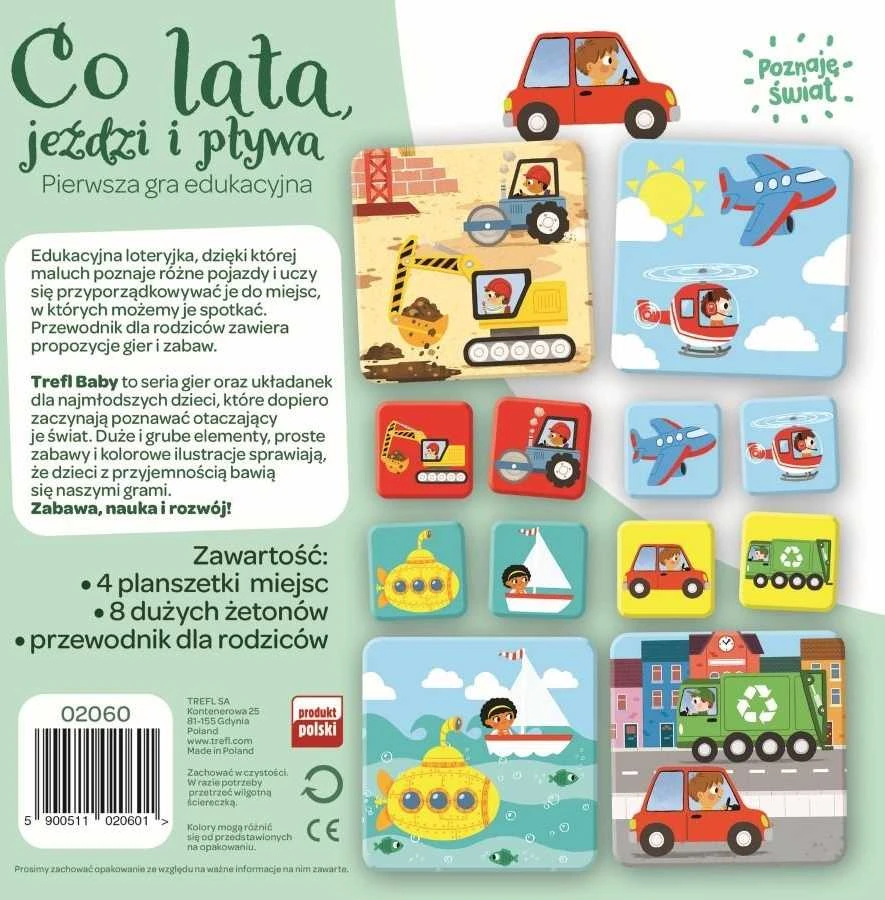 TREFL 02060 žaidimas kiekvieną vasarą, pasivažinėjimai apie plūdes / Trefl Baby*