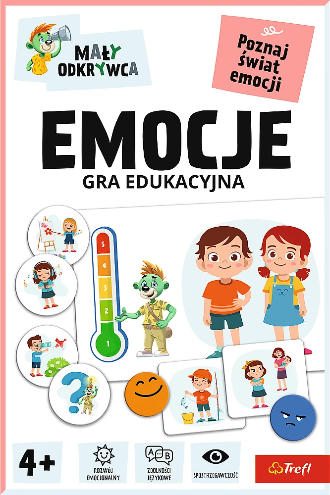 TREFL 02804 Emocijų žaidimas / Mažasis tyrinėtojas