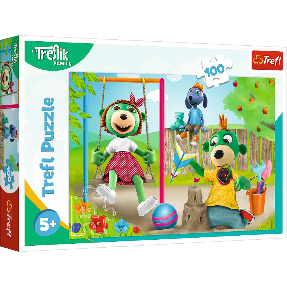 Trefl Dėlionė 100 vnt. - Treflikai