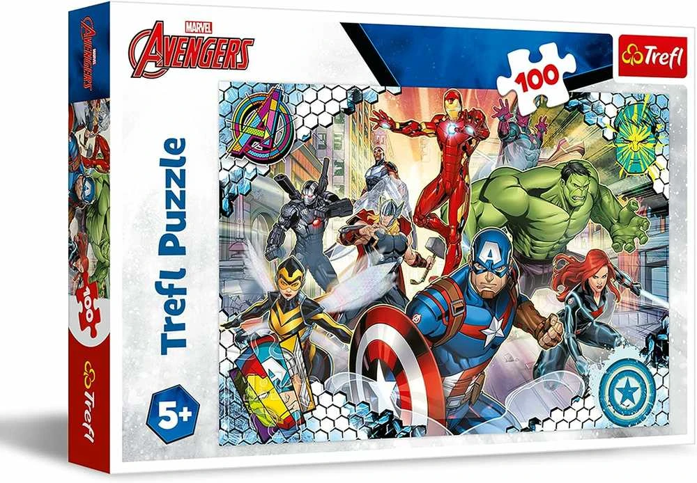 Trefl Dėlionė 100 vnt. - Keršytojai (The Avengers)