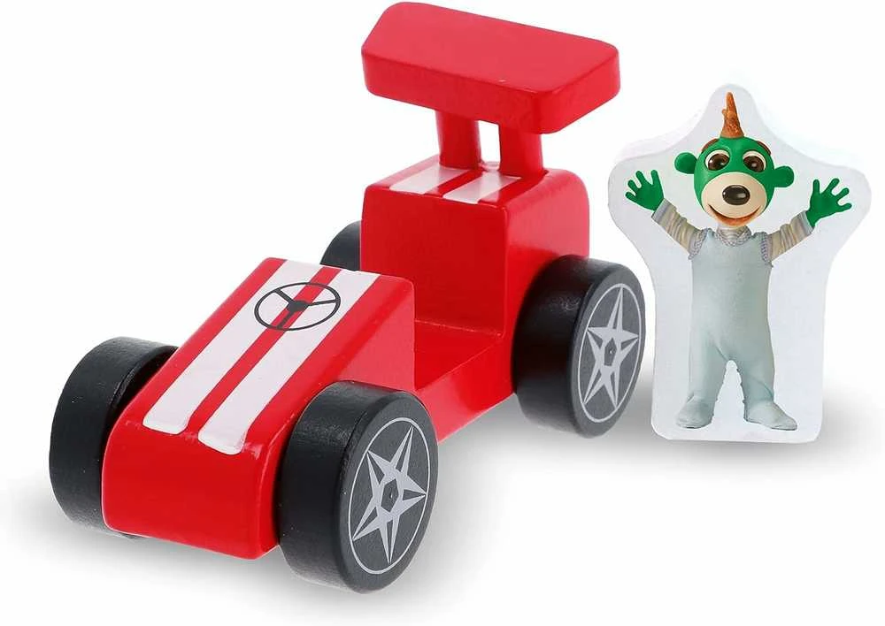 TREFL 61693 Medinis automobilis Raudona Racer