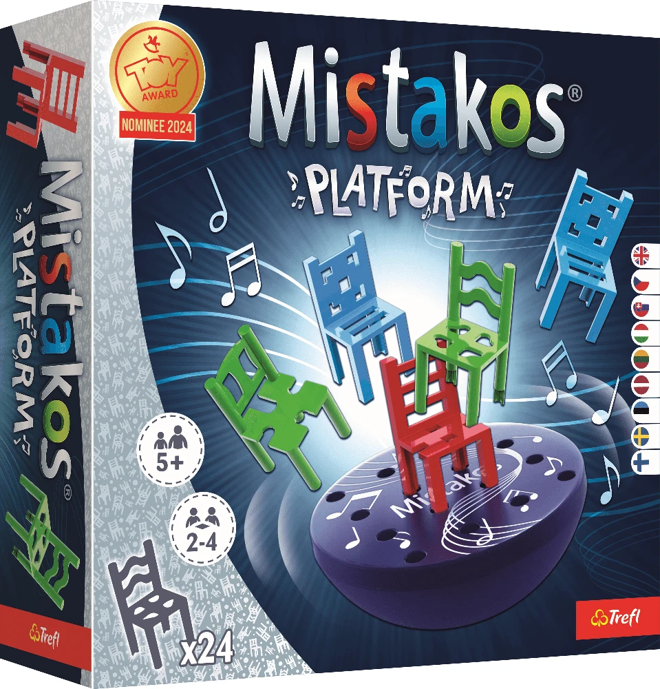 Stalo žaidimas TREFL Mistakos Platforma