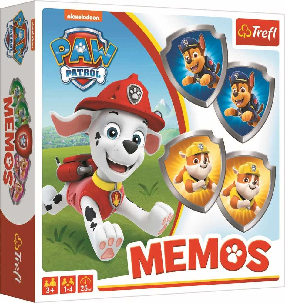 TREFL PAW PATROL Žaidimas Memo "Šuniukai-patruliai“