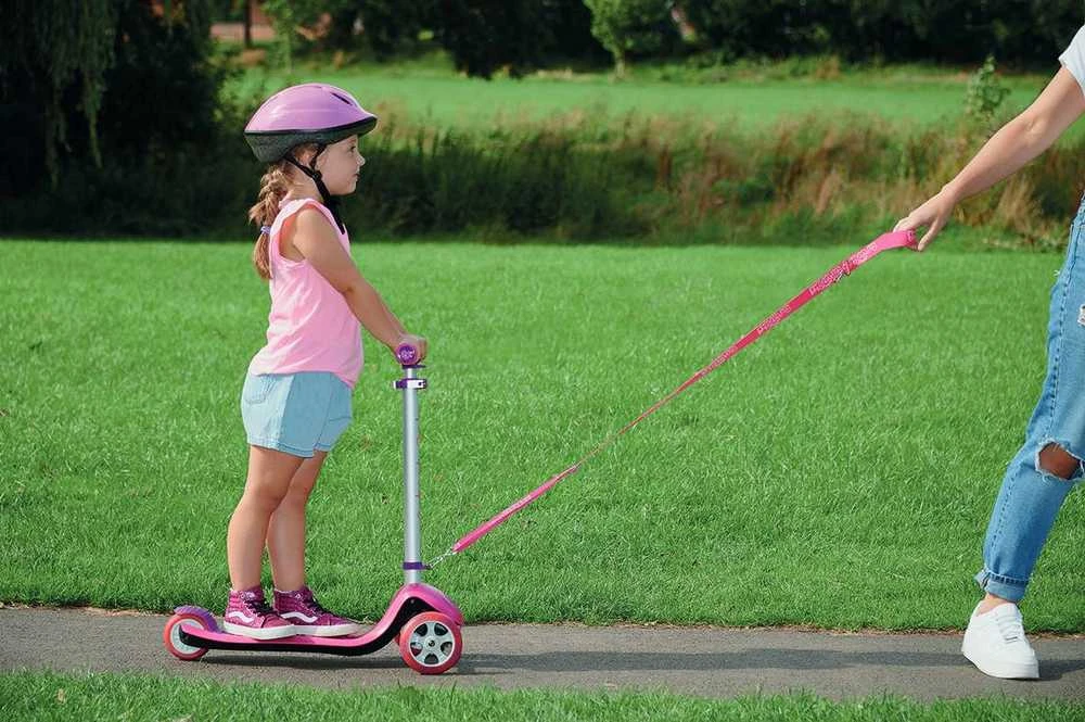 TRUNKI TRU-SCL-EU-ZZ-02 Trunki sulankstomas paspirtukas - rožinis, didelis